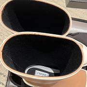 Kitlife Chanel 25Fw Rain Boots Brown & White - 2