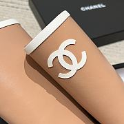 Kitlife Chanel 25Fw Rain Boots Brown & White - 3