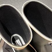Kitlife Chanel 25Fw Rain Boots Black & White  - 3