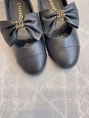 Kitlife Chanel Bow Mary Jane Shoes So Black - 5