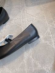 Kitlife Chanel Bow Mary Jane Shoes Black & White - 6