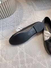 Kitlife Chanel Bow Mary Jane Shoes Black & White - 4