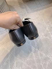 Kitlife Chanel Bow Mary Jane Shoes Black & White - 3