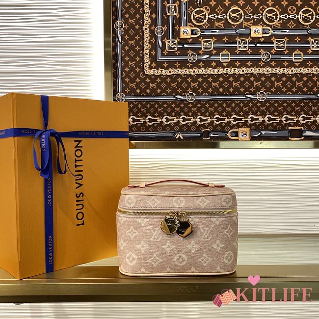 Kitlife Louis Vuitton Nice Mini Bag Meowgram Coated Canvas M15170 20x13.5x12cm - 1