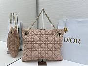 Kitlife Dior Cannage-Quilted Tote Bag Pink 38x28.5cm - 2