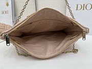 Kitlife Dior Cannage-Quilted Tote Bag Pink 38x28.5cm - 5