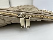 Kitlife Dior Cannage-Quilted Tote Bag Beige 38x28.5cm - 3