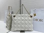 Kitlife Dior Cannage-Quilted Tote Bag White 38x28.5cm  - 4