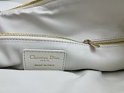 Kitlife Dior Cannage-Quilted Tote Bag White 38x28.5cm  - 2
