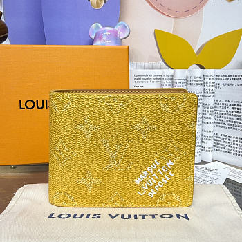 Kitlife Louis Vuitton Slender Wallet Yellow M26837 11x2x8.5cm
