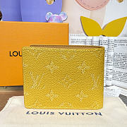 Kitlife Louis Vuitton Slender Wallet Yellow M26837 11x2x8.5cm - 6
