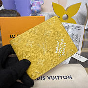 Kitlife Louis Vuitton Slender Wallet Yellow M26837 11x2x8.5cm - 4