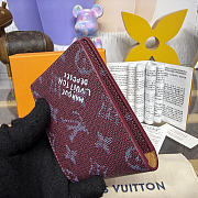 Kitlife Louis Vuitton Slender Wallet Burgundy M26838 11x2x8.5cm  - 2