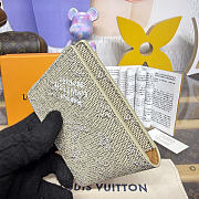 Kitlife Louis Vuitton Slender Wallet Cream M26837 11x2x8.5cm - 2