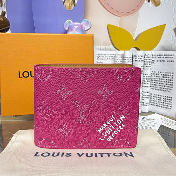 Kitlife Louis Vuitton Slender Wallet Pink M26838 11x2x8.5cm