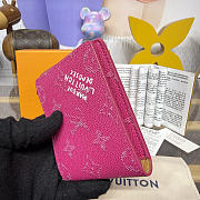 Kitlife Louis Vuitton Slender Wallet Pink M26838 11x2x8.5cm - 5