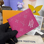 Kitlife Louis Vuitton Slender Wallet Pink M26838 11x2x8.5cm - 3
