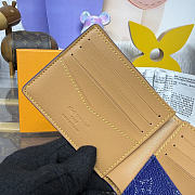 Kitlife Louis Vuitton Slender Wallet Blue M26837 11x2x8.5cm  - 4