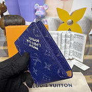 Kitlife Louis Vuitton Slender Wallet Blue M26837 11x2x8.5cm  - 3