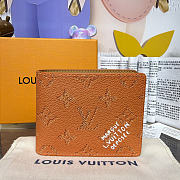 Kitlife Louis Vuitton Slender Wallet Orange M26838 11x2x8.5cm  - 1