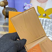 Kitlife Louis Vuitton Slender Wallet Orange M26838 11x2x8.5cm  - 5