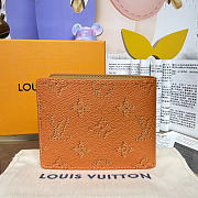 Kitlife Louis Vuitton Slender Wallet Orange M26838 11x2x8.5cm  - 4