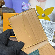 Kitlife Louis Vuitton Slender Wallet Green M26837 11x2x8.5cm - 5