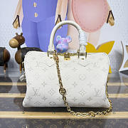 Kitlife Louis Vuitton Speedy Bandoulière 25 Bag Cream M26690 25x13x18cm - 1