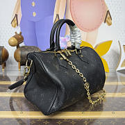 Kitlife Louis Vuitton Speedy Bandoulière 25 Bag Black M26486 25x13x18cm  - 6