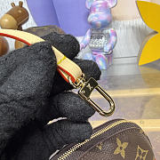 Kitlife Louis Vuitton Cosmetic Bag Brown Monogram Canvas M25653 13.5x5.5x9cm - 3