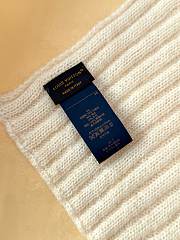 Kitlife Louis Vuitton Script Scarf Cream 200x24cm - 4