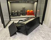 Kitlife Gucci Giglio Large Tote Bag Black Leather 853971 60x47x16cm  - 4