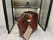 Kitlife Gucci Giglio Large Tote Bag Brown Leather 853971 60x47x16cm  - 5