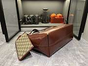 Kitlife Gucci Giglio Large Tote Bag Brown Leather 853971 60x47x16cm  - 4