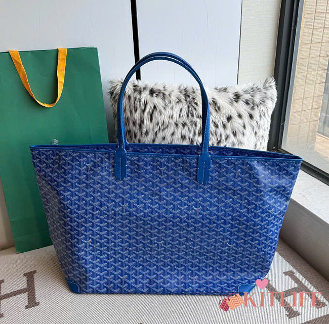 Kitlife Goyard Artois Bag GM Bag Blue 68x24x37cm  - 1