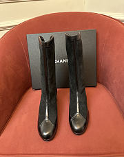 Kitlife Chanel Runway Ankle Boots Black - 1