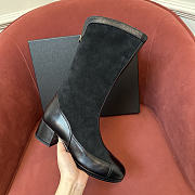 Kitlife Chanel Runway Ankle Boots Black - 6