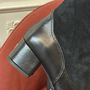 Kitlife Chanel Runway Ankle Boots Black - 4