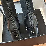 Kitlife Chanel Runway Ankle Boots Black - 3