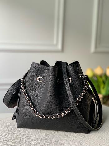 Kitlife Louis Vuitton Bella Bucket Bag Black M57070 19x22x24cm