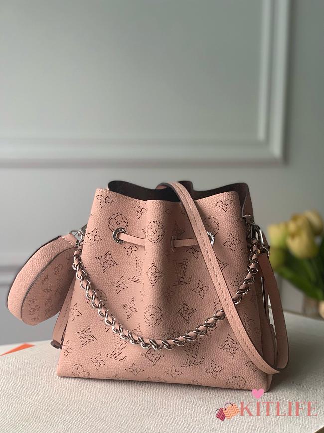 Kitlife Louis Vuitton Bella Bucket Bag Pink M57068 19x22x24cm - 1
