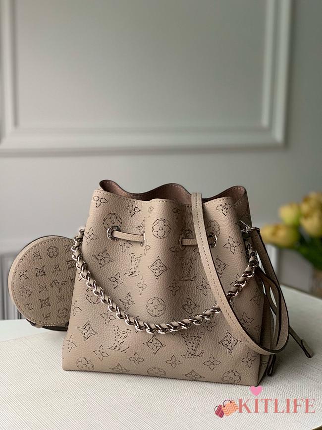 Kitlife Louis Vuitton Bella Bucket Bag Grey M57201 19x22x24cm - 1