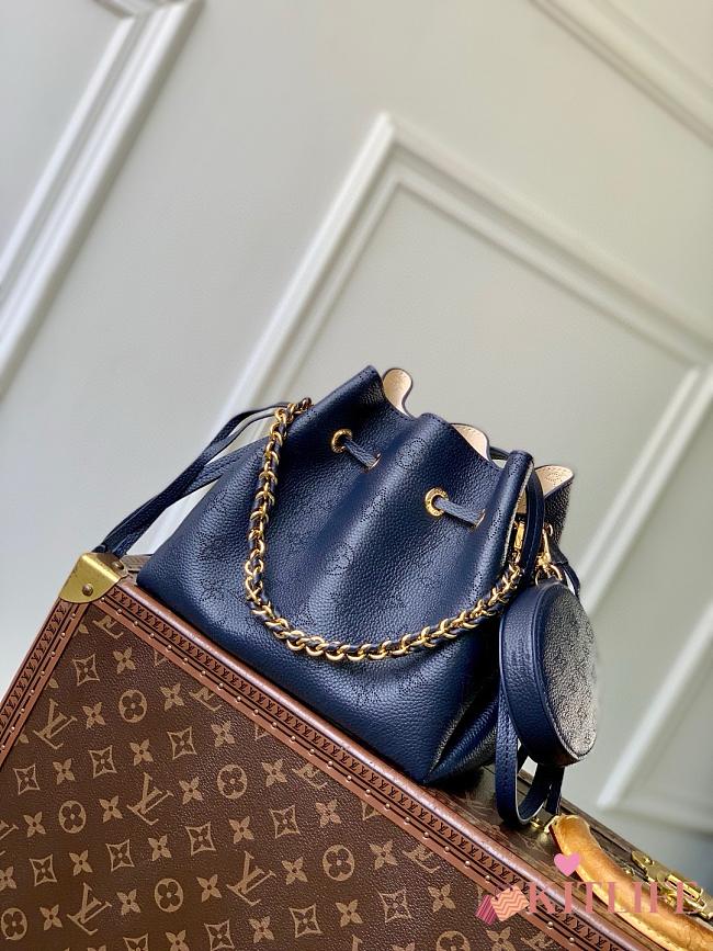 Kitlife Louis Vuitton Bella Bucket Bag Dark Blue M14315 19x22x24cm - 1