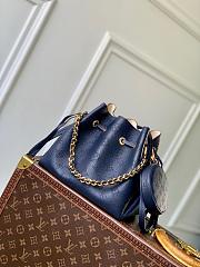 Kitlife Louis Vuitton Bella Bucket Bag Dark Blue M14315 19x22x24cm - 1