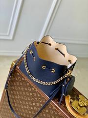 Kitlife Louis Vuitton Bella Bucket Bag Dark Blue M14315 19x22x24cm - 4