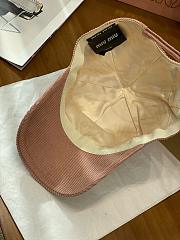 Kitlife Miu Miu Corduroy Cap Pink - 3