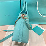 Kitlife Tiffany & Co. Return To Tiffany Leather Top Handle Bag in Blue  - 4