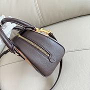 Kitlife Burberry Mini Highlands Bowling Bag​ Beige 19.5x9x12cm - 2