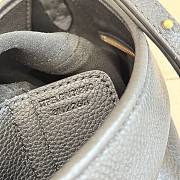 Kitlife Burberry Small Highlands Shoulder Bag Black 28.5x11.5x31cm - 5