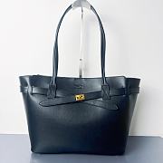 Kitlife Balenciaga Bel Air Tote Bag Black 33x28x13cm - 1